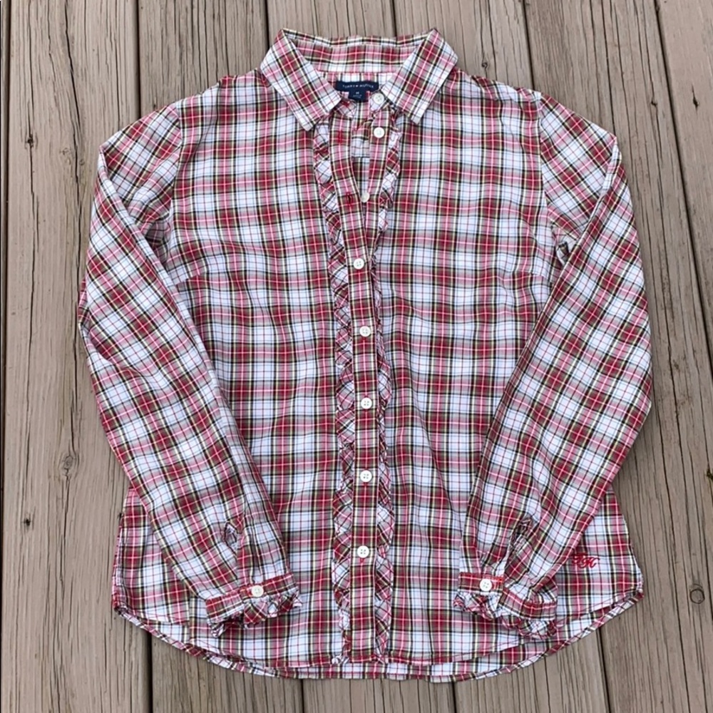 Tommy Hilfiger button-down blouse size M